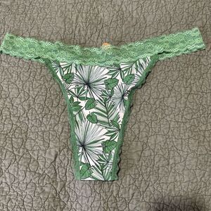Joyja green floral underwear, size 4X A698